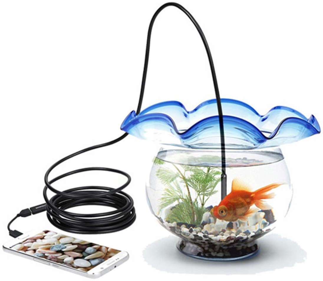 Kamera inspekcyjna ENDOSKOP android LED micro-USB Android Windows kabel 5m EAN (GTIN) 5907621806996