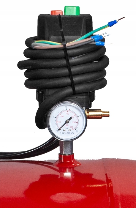 Kompresor Sprężarka 500 Litrów KK 1400/500 Kupczyk Wydajność efektywna 984 l/min