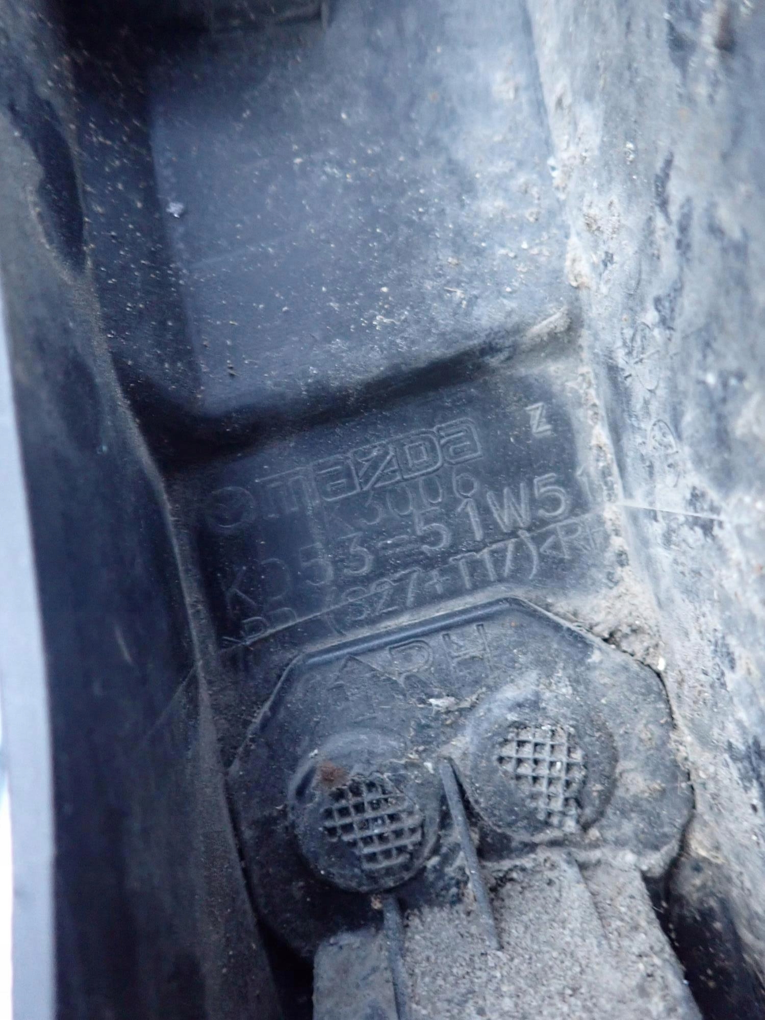 MAZDA CX-5 and 1 12-17 moulding cap right rear part