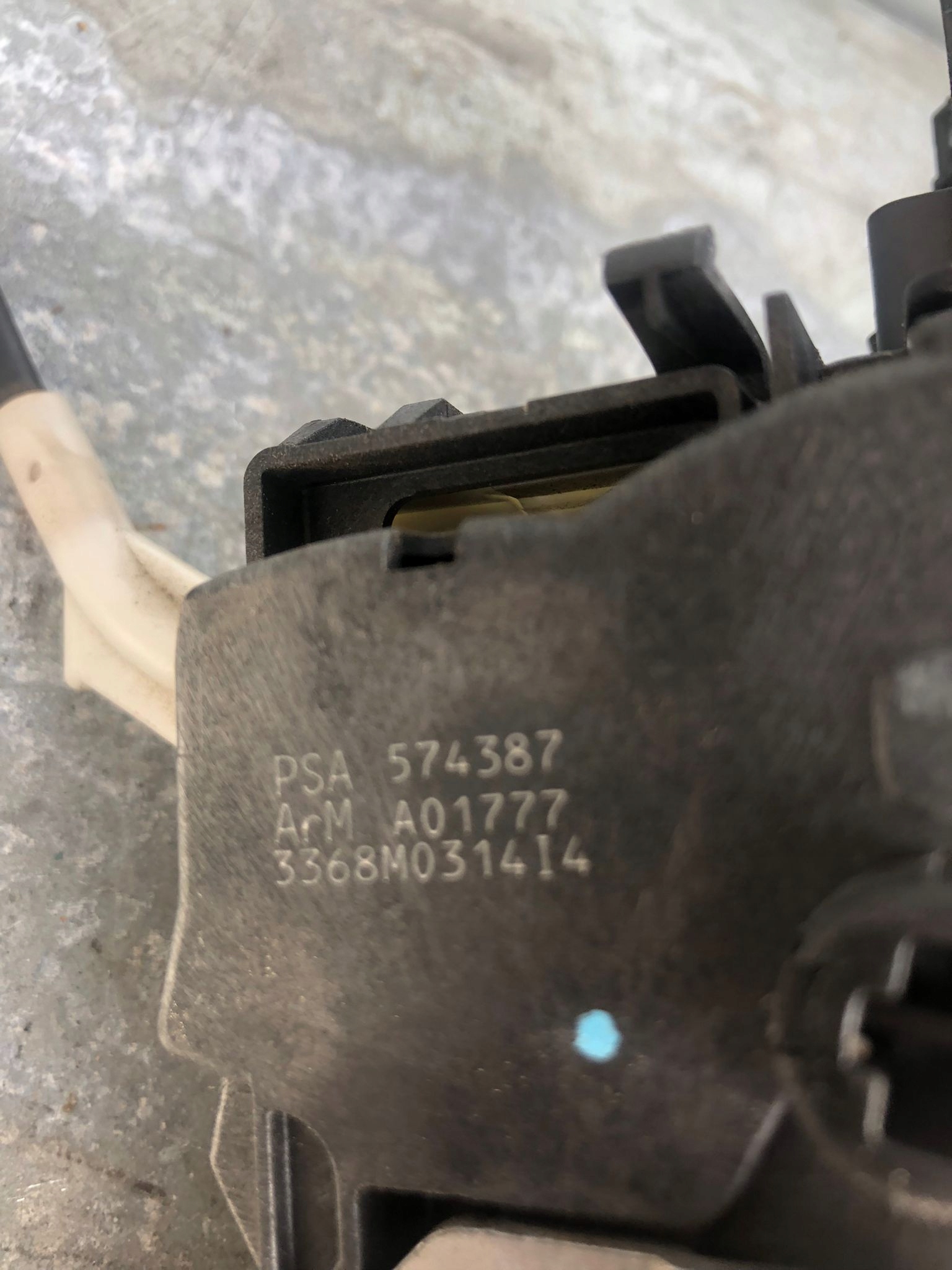 lock door right front C5 III 574387