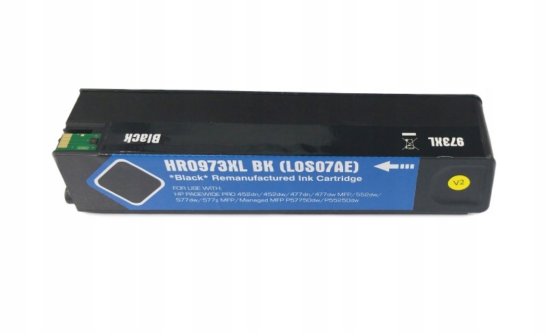 Inkoustová kazeta kompatibilní s Hp L0S07AE 973X) černá renovovaná)