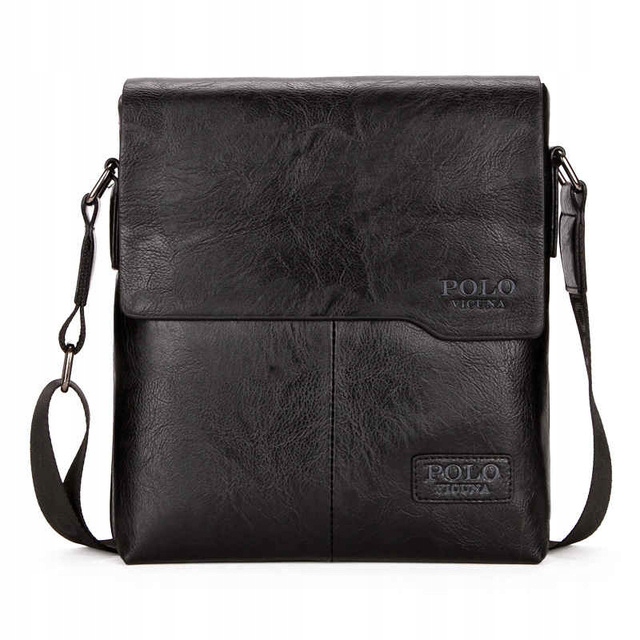 

torba Polo listonoszka męska skóra brąz lub czarna