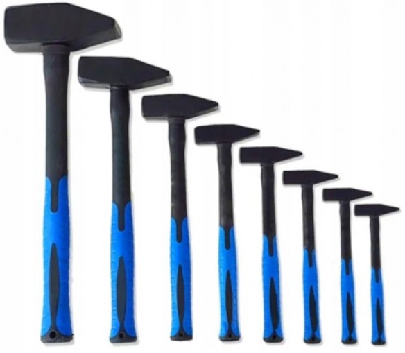 

Młotek Zestaw Młotków Ślusarskich 8SZT 100- 1500G