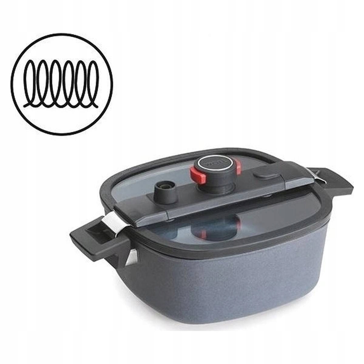 Polotlakový kastról Diamond Active Lite, 26 x 26 cm, 5.5 l