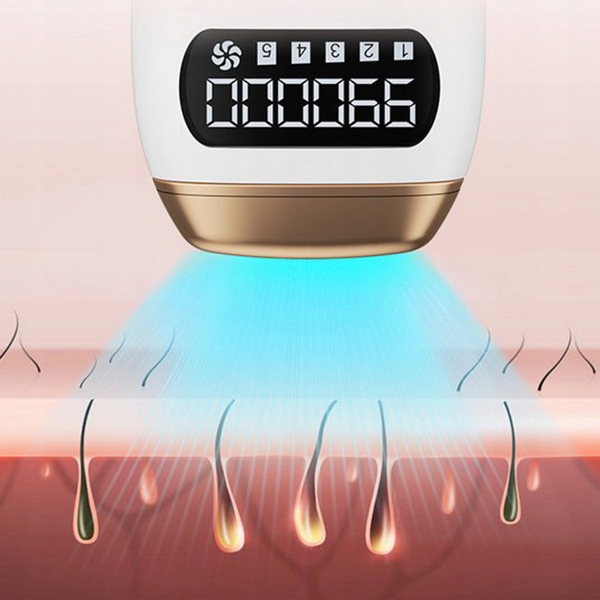 DEPILATOR LASEROWY IPL DO WŁOSÓW MOCNY SKUTECZNY Model W-1902