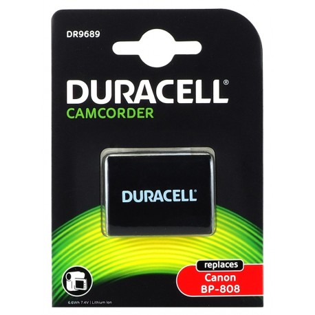 Duracell Li-Ion akumulátor 890mAh pro Canon BP-808