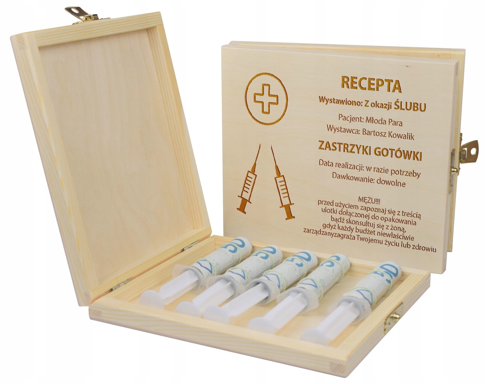 

Ślubny Pudełko na Pieniądze Ślub