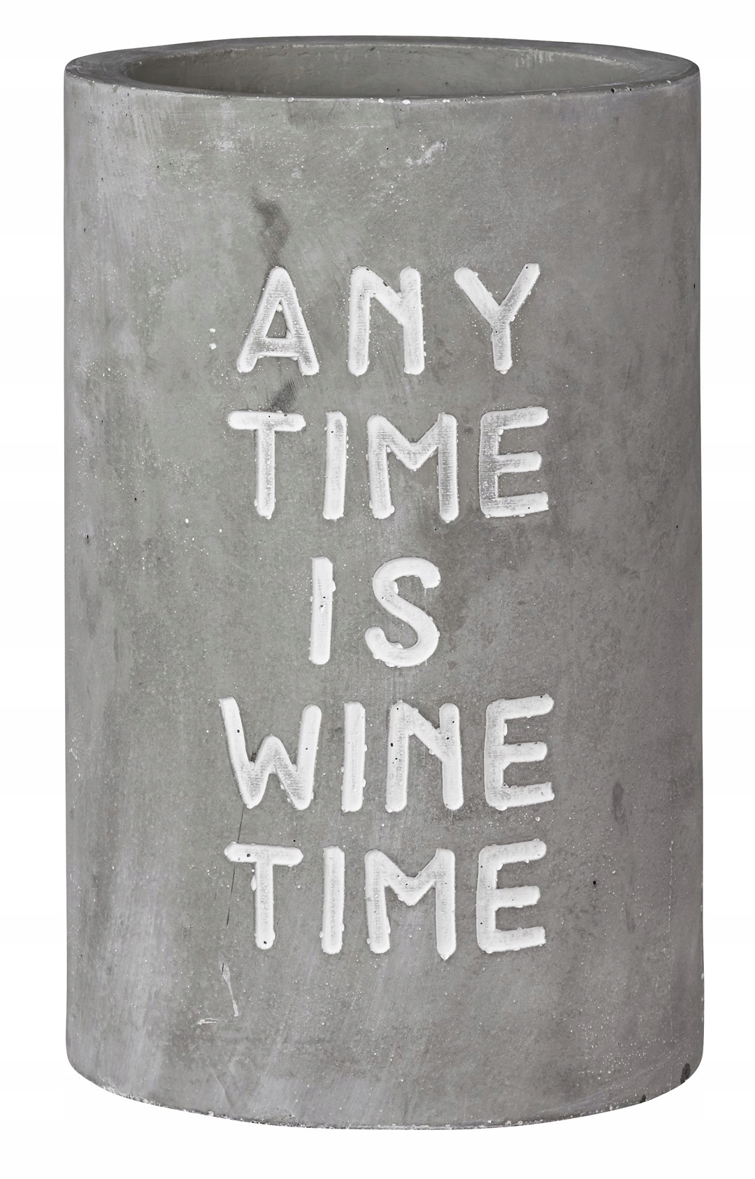 Rader Home Kelímek Chladič na víno z Betonu Any Time is Wine Time