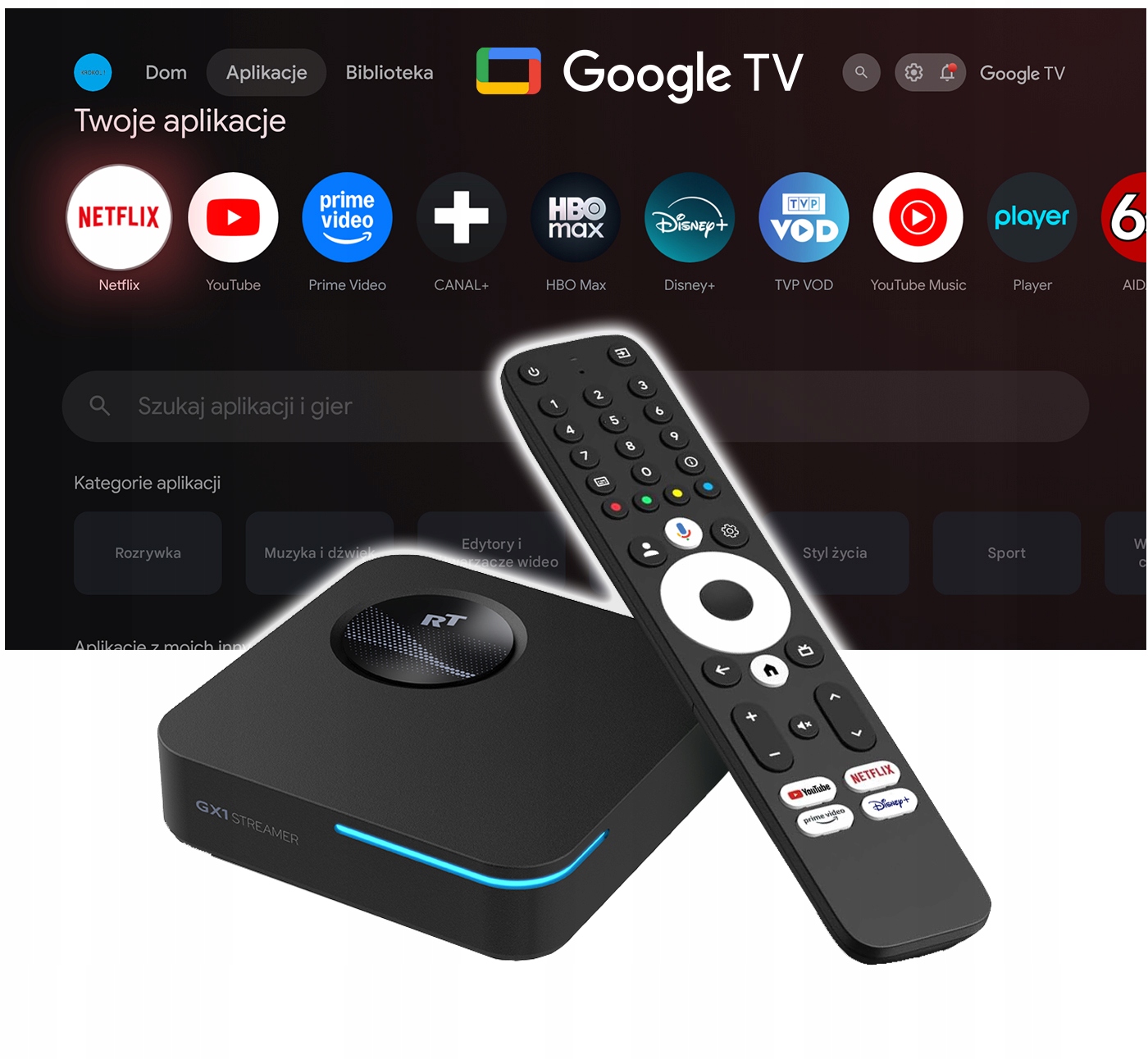 Google Tv Streamer 4k - Niska cena na Allegro