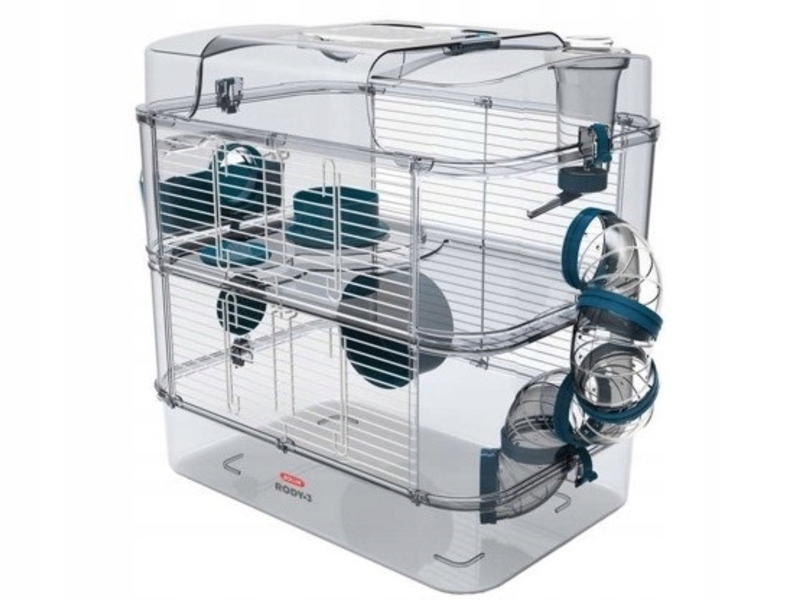 Klatka dla gryzonia Zolux Rody3 Duo Niebieski