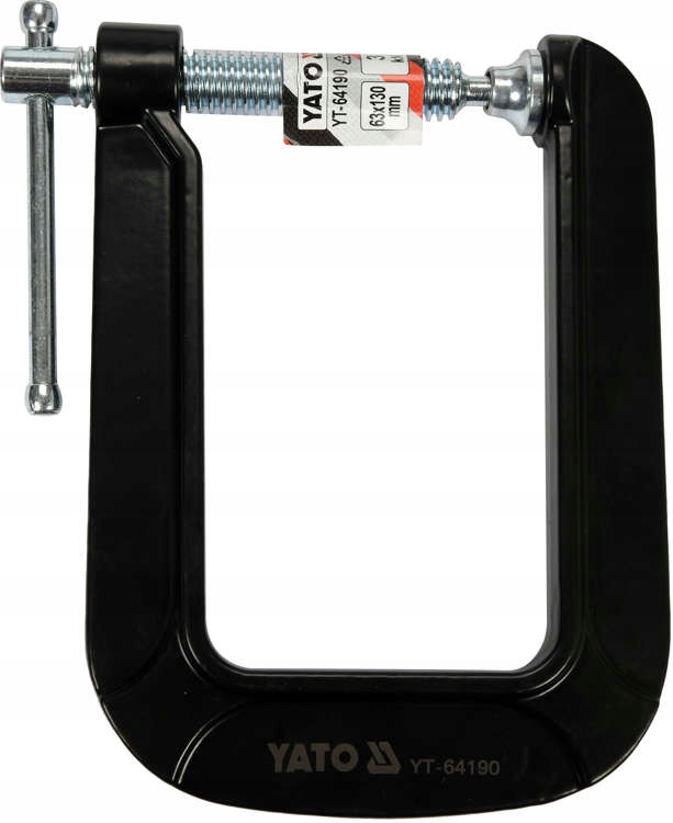 

Ścisk Stolarski Żeliwny Głęboki Typ C 63 x 130 mm