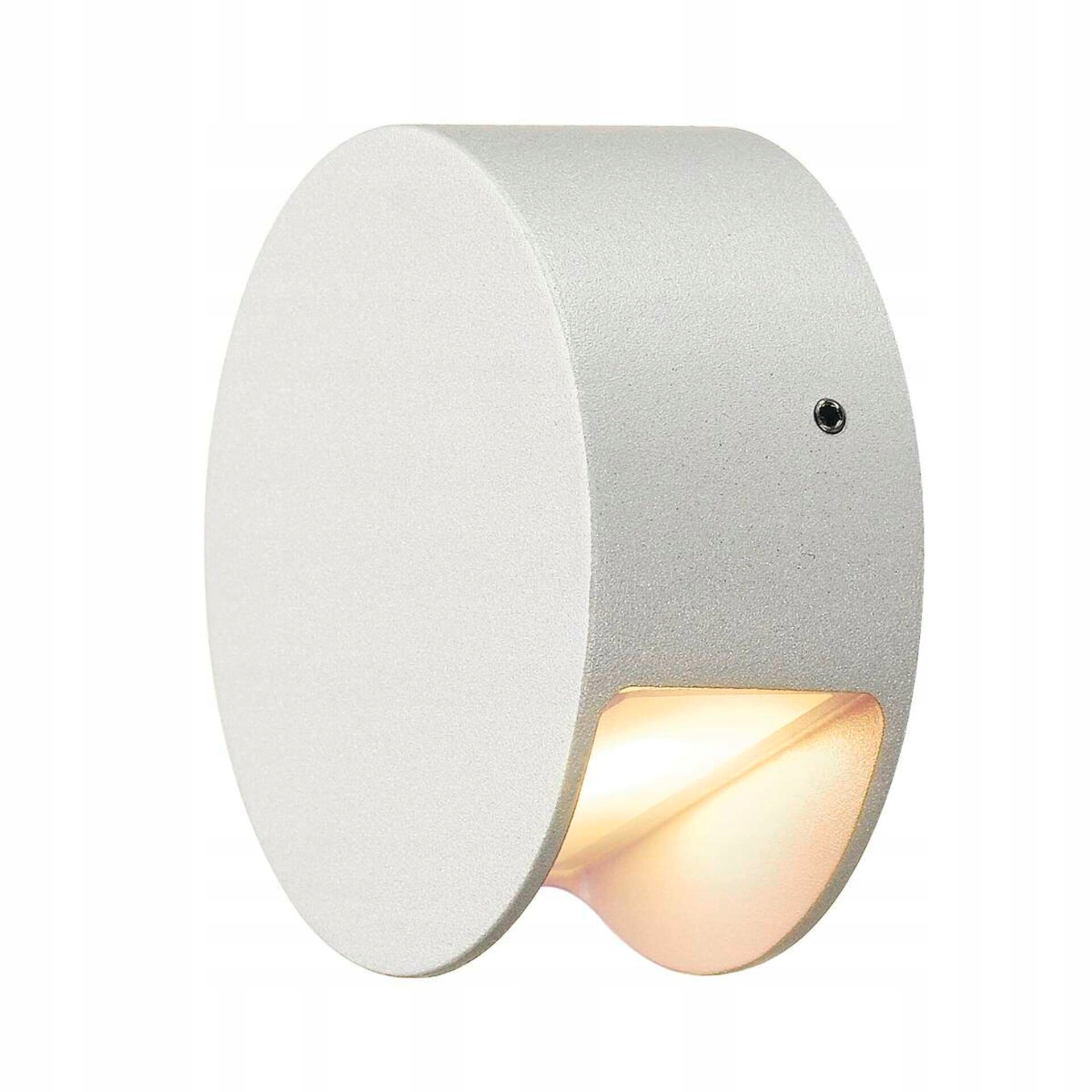 Slv Big White Pema, nástenné svietidlo, Led, 3000K, biele, 3,3 W 231010