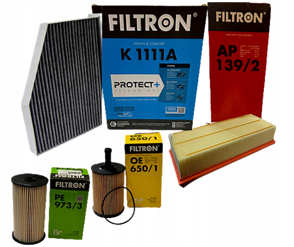 650/1 - Комплект фильтров FILTRON VW GOLF V VI AUDI A3 TDI