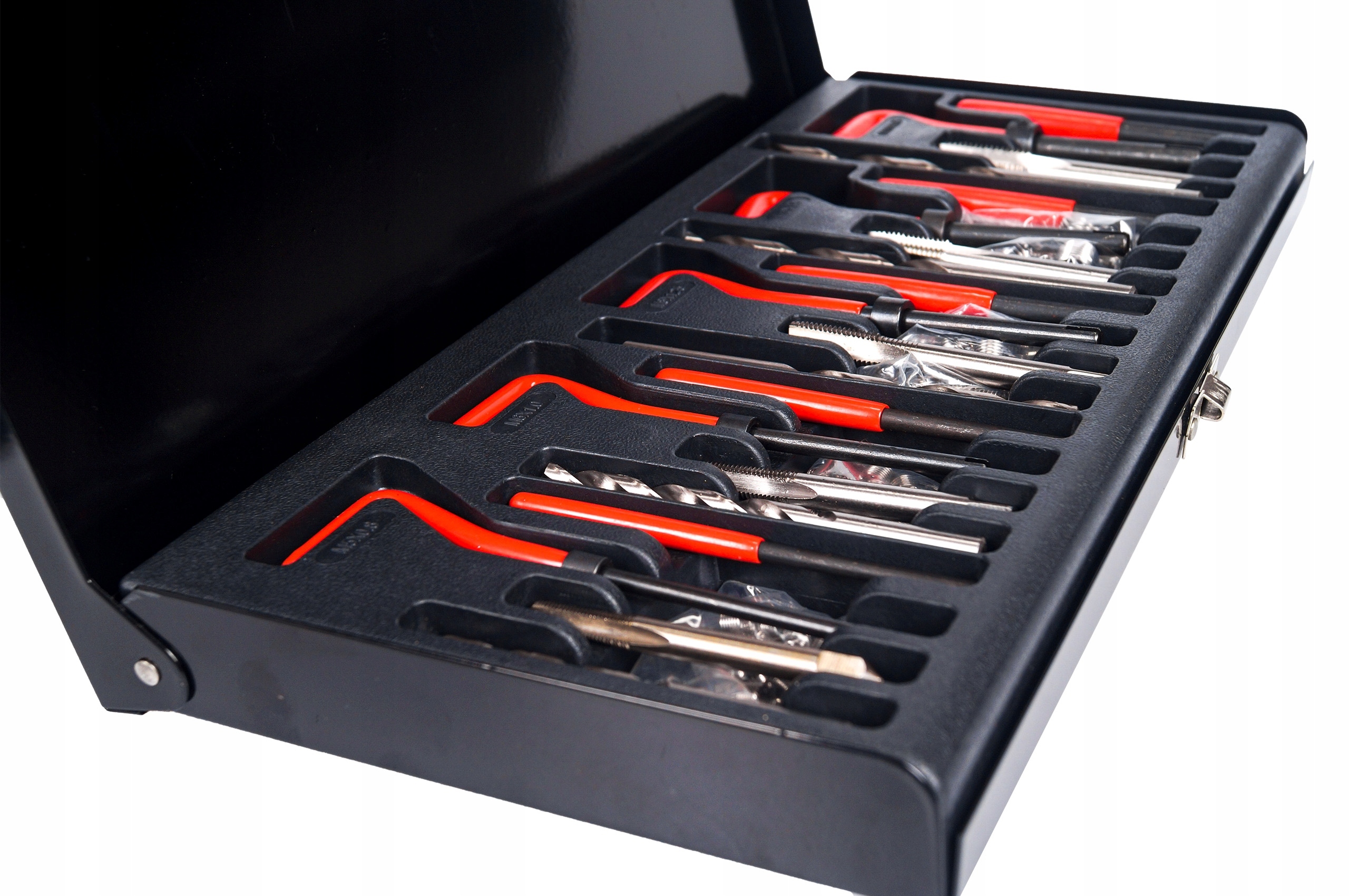 ZESTAW DO NAPRAWY GWINTÓW GWINTU GWINTOWNIKI 131el Marka Black