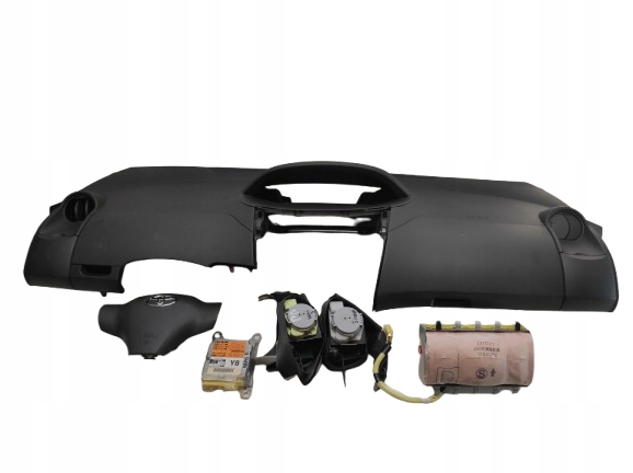 TOYOTA YARIS II 2 05- DESKA KONSOLA PODUSZKI PASY MODUŁ 89170-52690