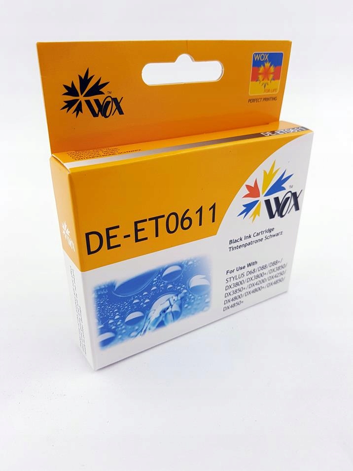 Tusz Wox Black Epson T0611 zamiennik C13T06114010