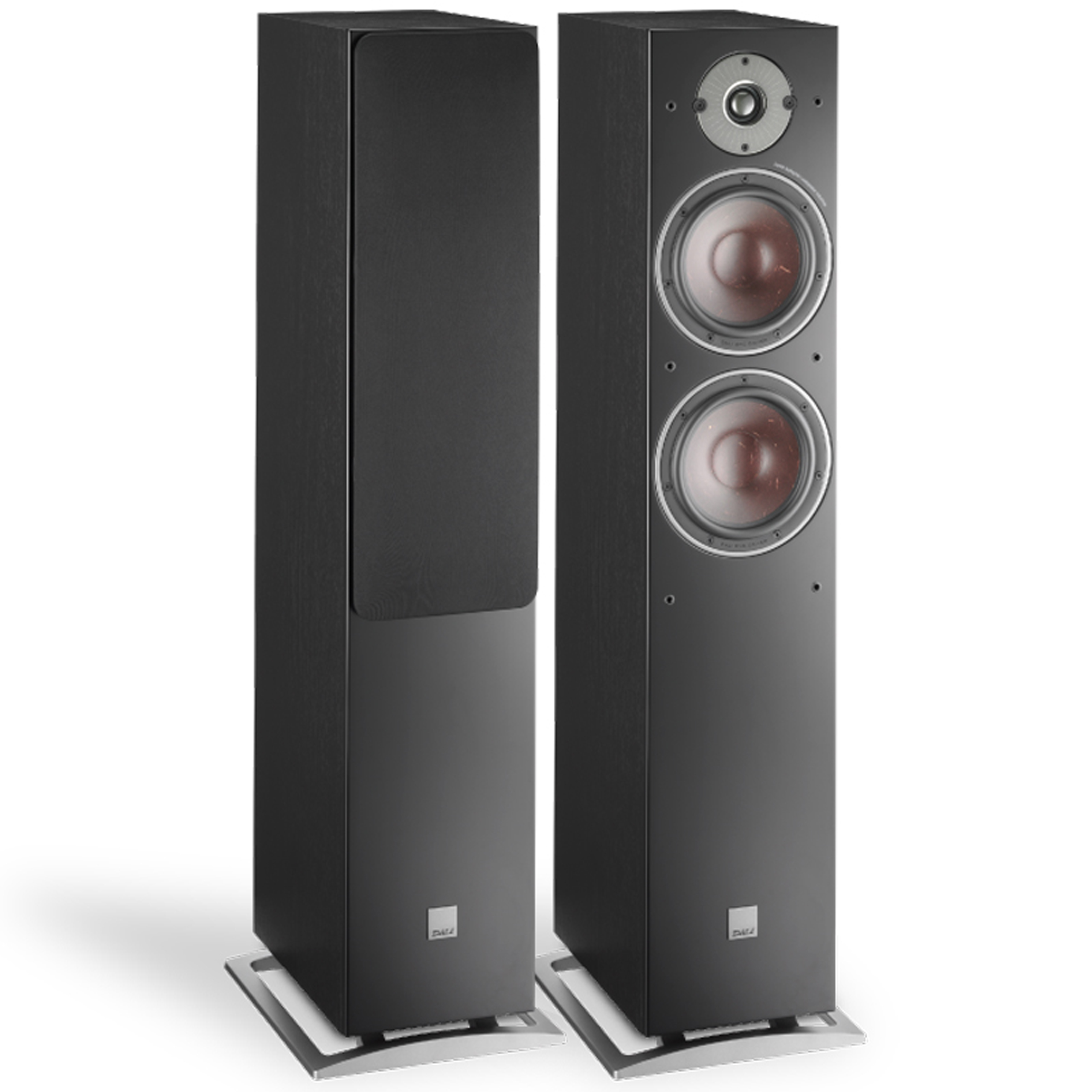 KOLUMNY PODŁOGOWE DALI OBERON 7 CZARNE PARA