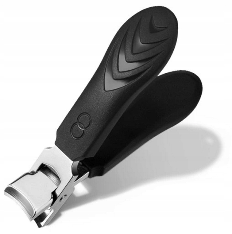 Obcinacz Obcinaczka cęgi do grubych paznokci Mocne Szerokie Czarne manicure