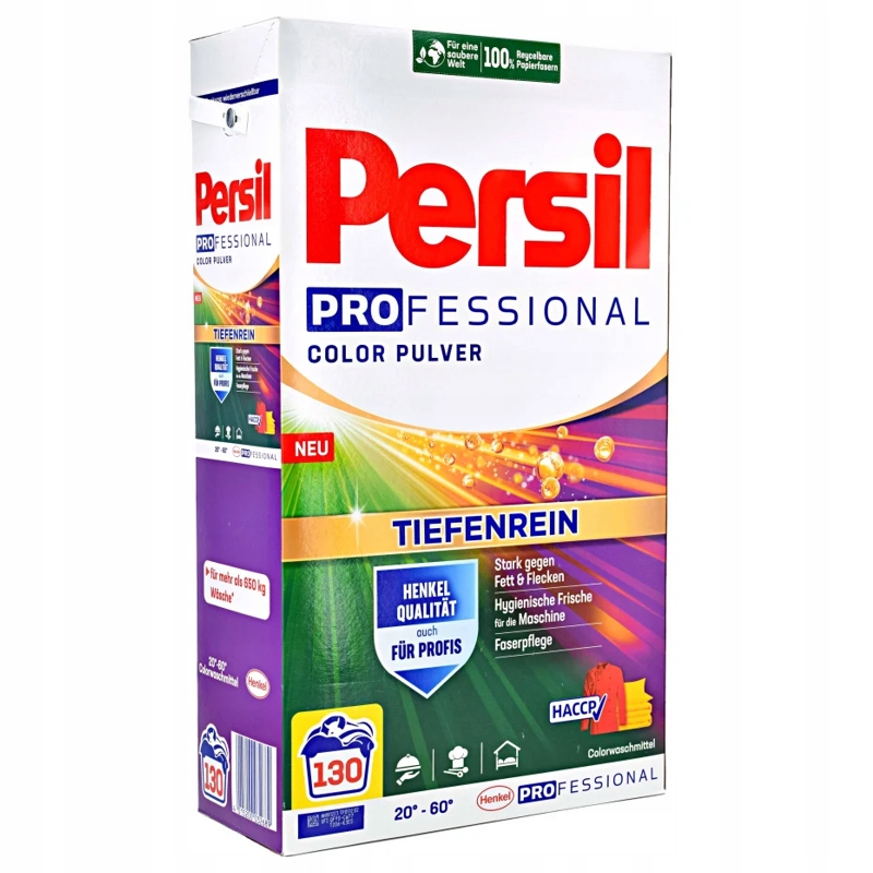 Levně Persil Profesionální Prací Prášek Německý 7,8 Kg 130 Praní Barva De