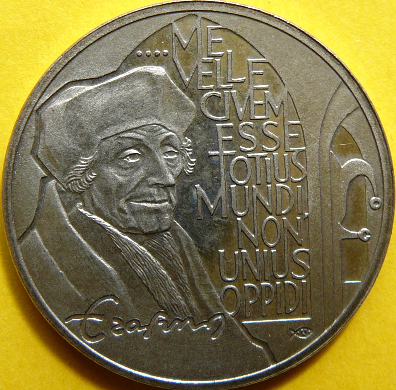 2,5 ECU HOLANDIA 1991 ERAZM z ROTTERDAMU PISARZ UCZONY