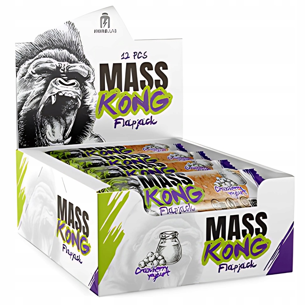 Levně Hiro.lab Mass Kong Ovesná Tyčinka S Brusinkovým Vege A Zeleninou 90 g