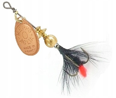 Mepps Aglia Mouche Black Fly Copper Nr.0-2,5g The Oryginal World's #1 Lure