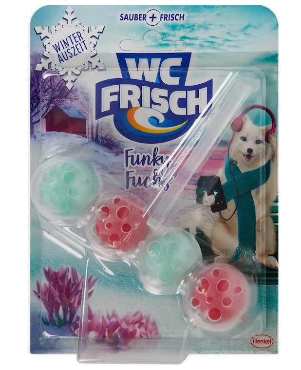 

Wc Frisch, Funky Fuchs, Zawieszka do wc, 50g