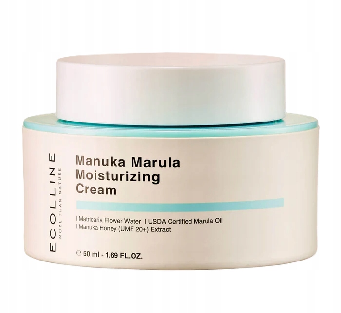 Ecolline Clean Beauty Hydratační krém na med Manuka & Marulový olej 50 ml