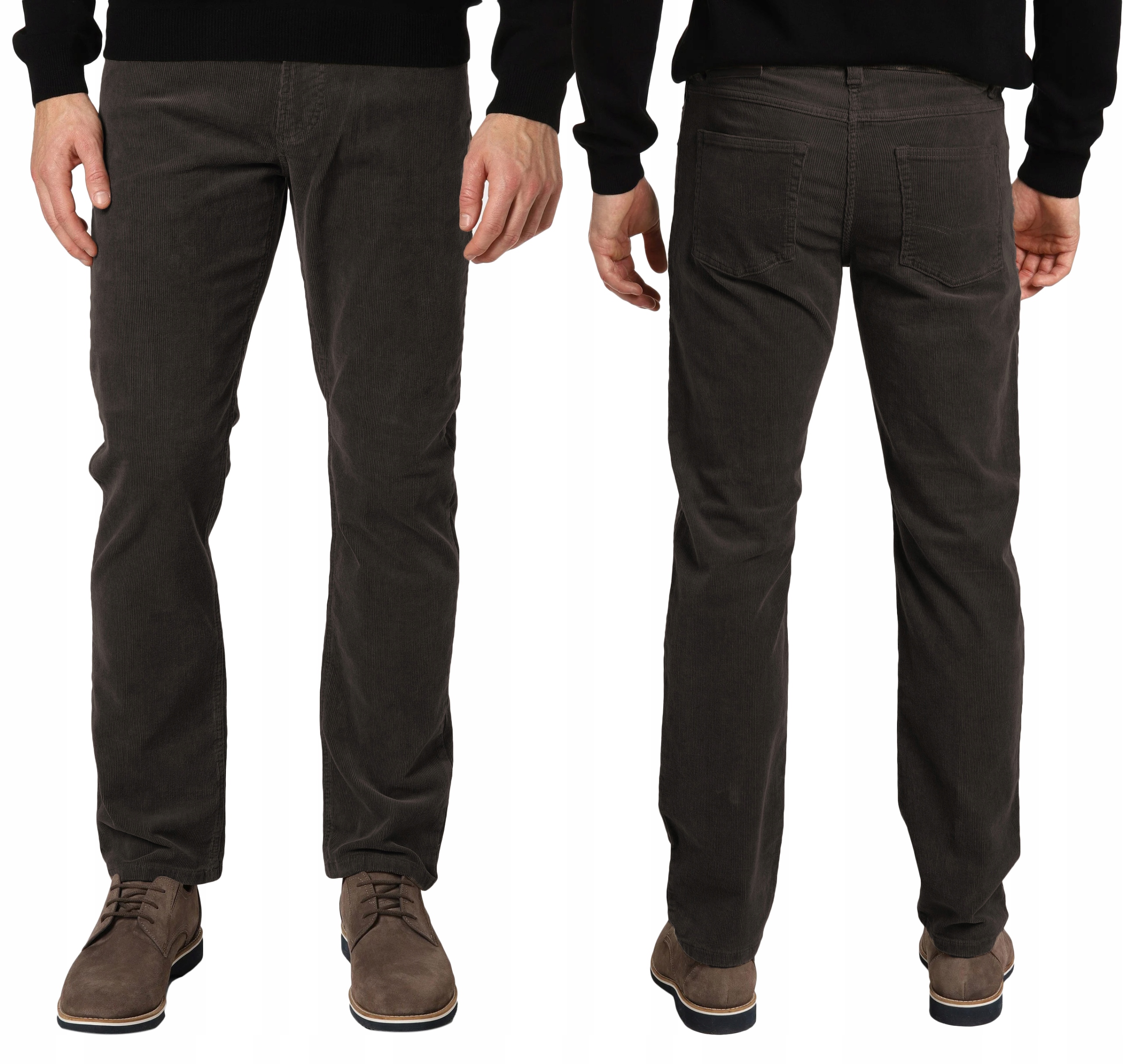 Spodnie Sztruksowe Męskie Sztruksy 202134 W50 L32