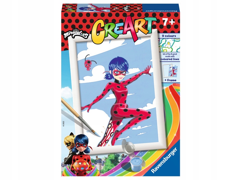 

Malowanka CreArt dla dzieci Miraculous 20132