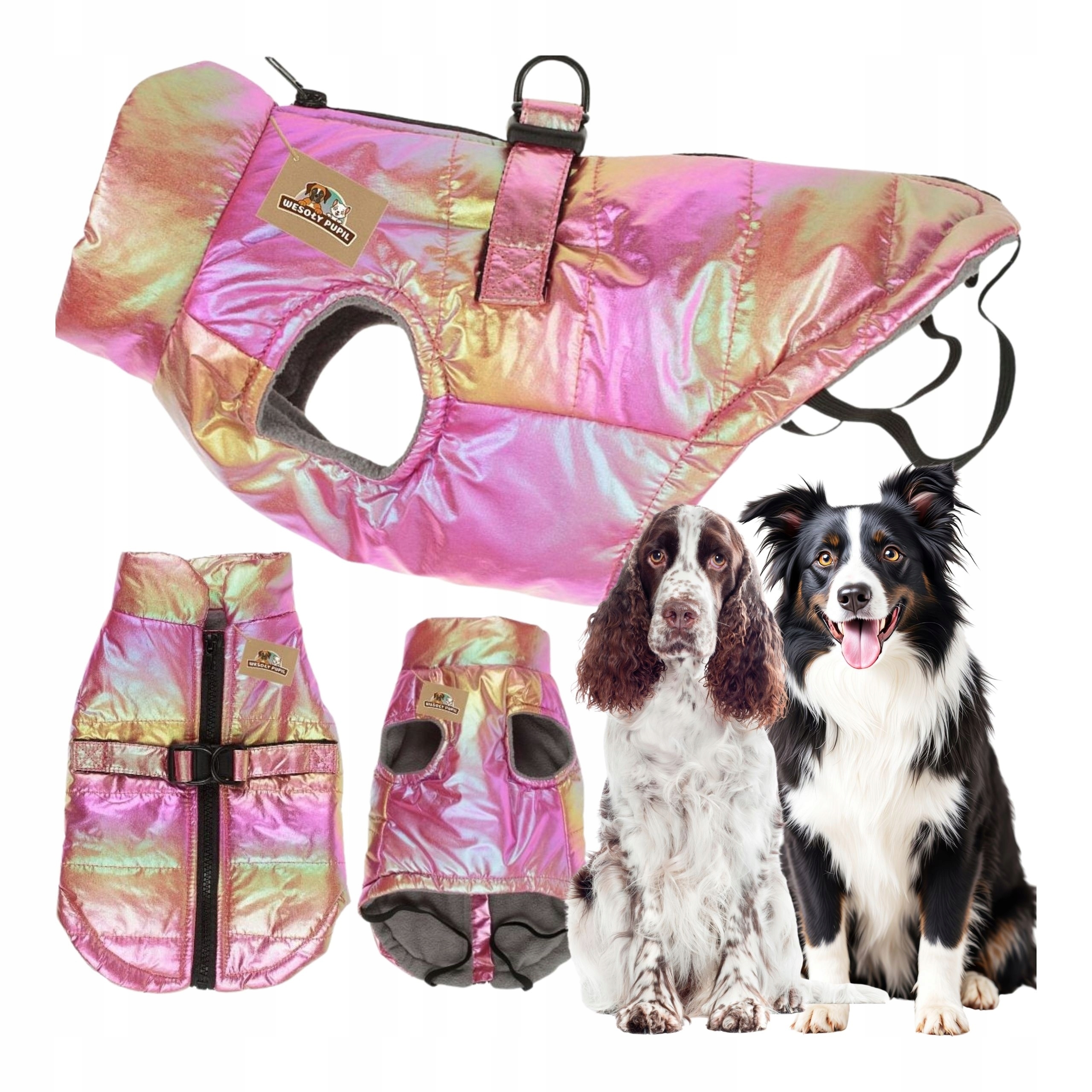 Oblečení pro velkého psa na zimu, teplá bunda proti dešti, rukojeť 3XL