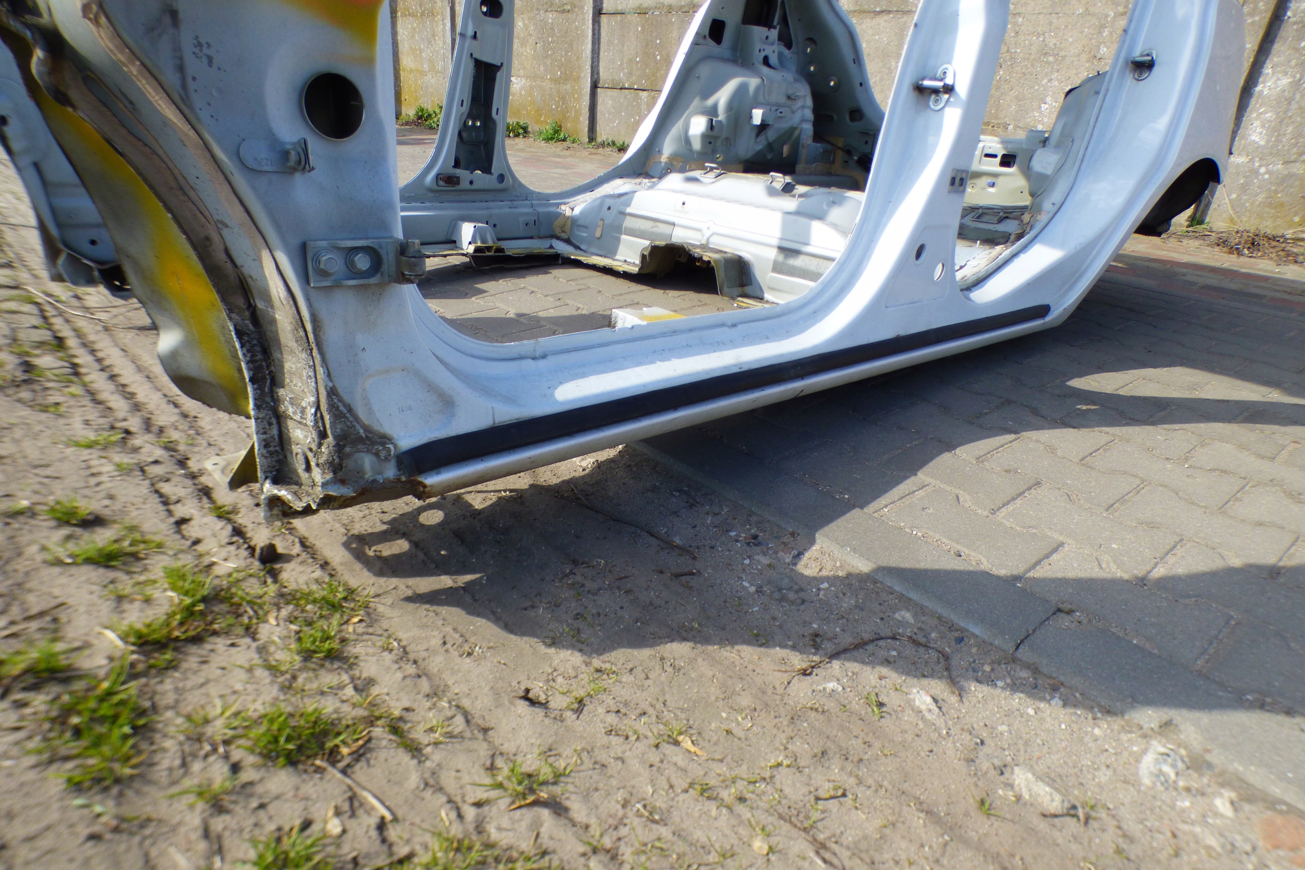 threshold pillar left part front rear part OPEL Corsa E 5D