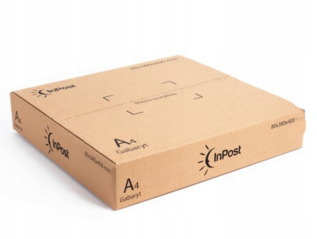 

Karton InPost gab."A" 80x380x400mm 10szt