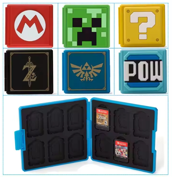 Pudełko, Etui, Case, Futerał na kartridże do Nintendo Switch. Producent Powera