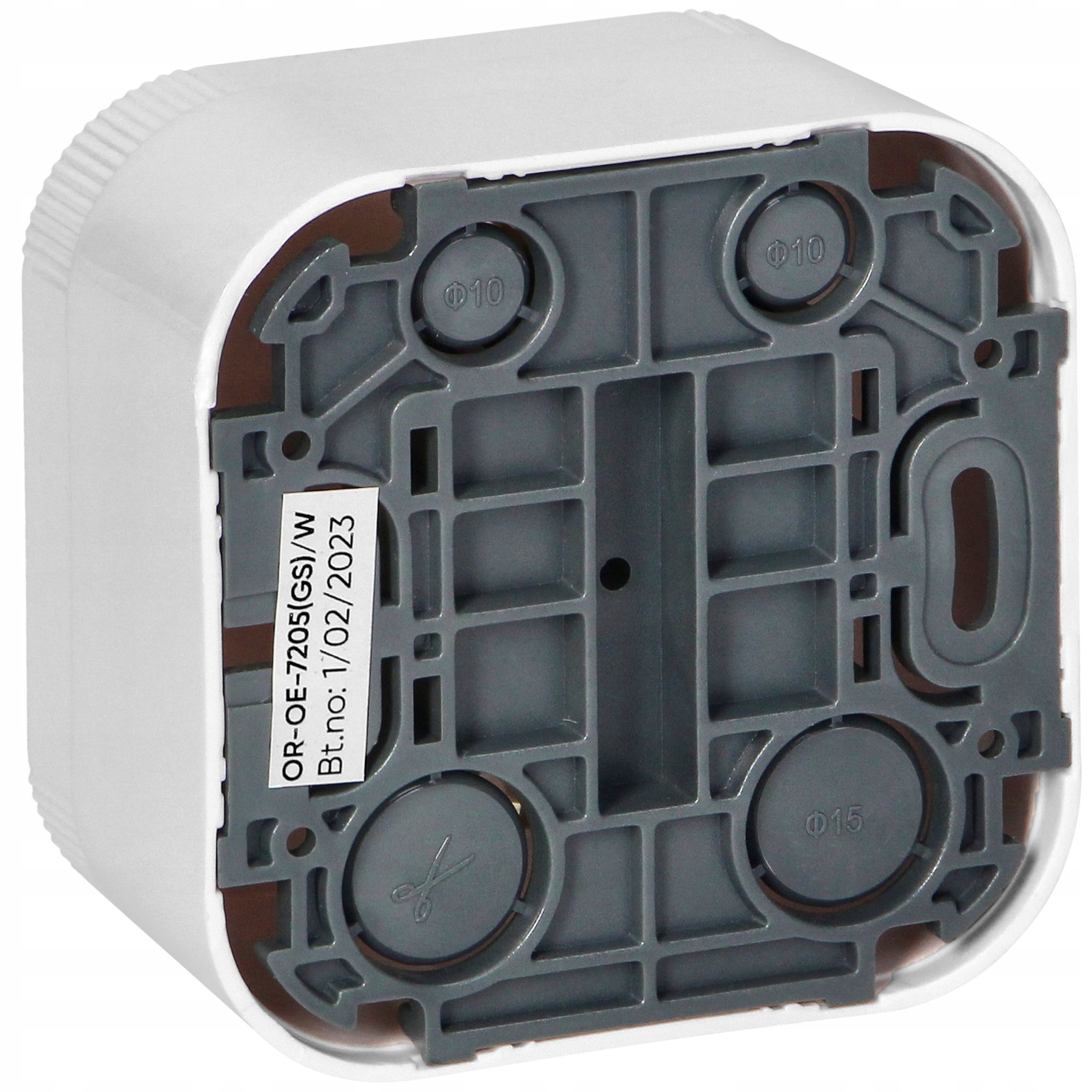 Gniazdo Pojedyncze Natynkowe SCHUKO Białe IP20 ORNO ToDo Marka Orno