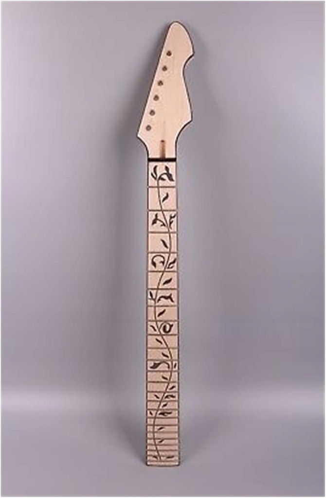 Krk Pro Elektrickou Kytaru, Kytarový Krk Z Javorového Dřeva, Zdobený