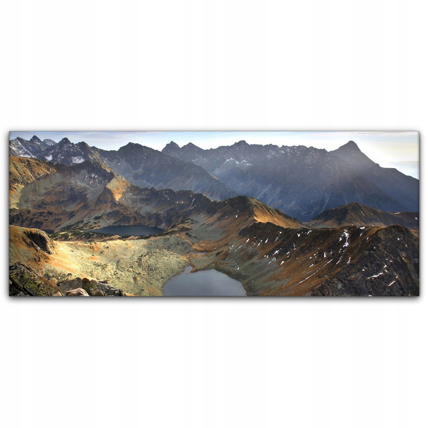 

Fotoobraz na płótnie 125x50 Polska Jeziora Natura
