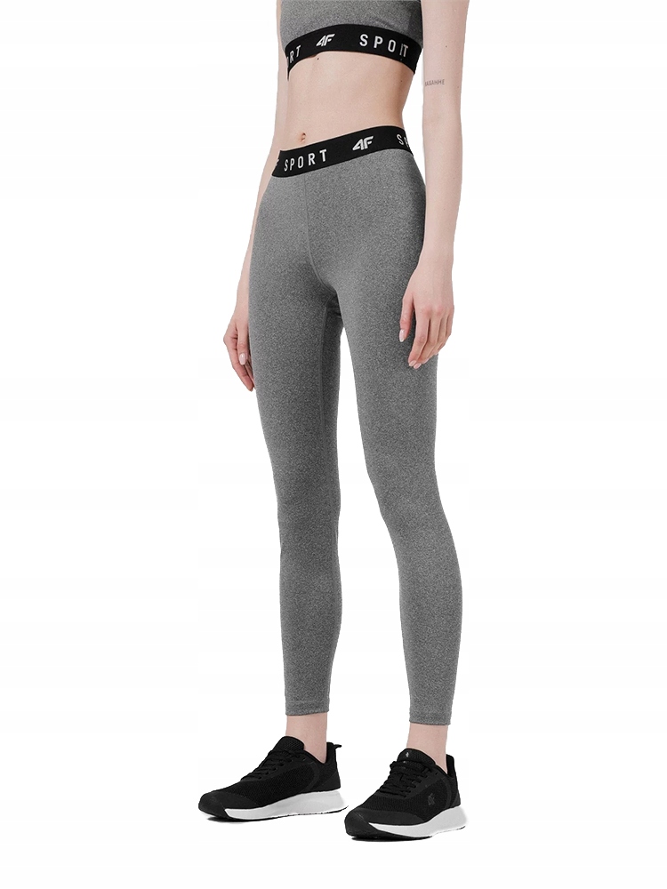 4F DAMSKIE LEGGINSY TRENINGOWE SPODNIE SPDF351 M Właściwości odprowadzające wilgoć