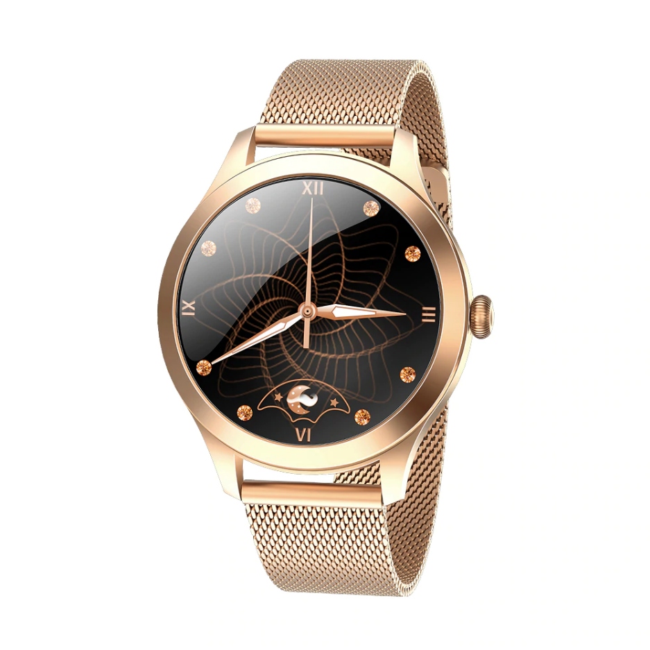 SmartWatch женские часы Braceletka IP68S Golden