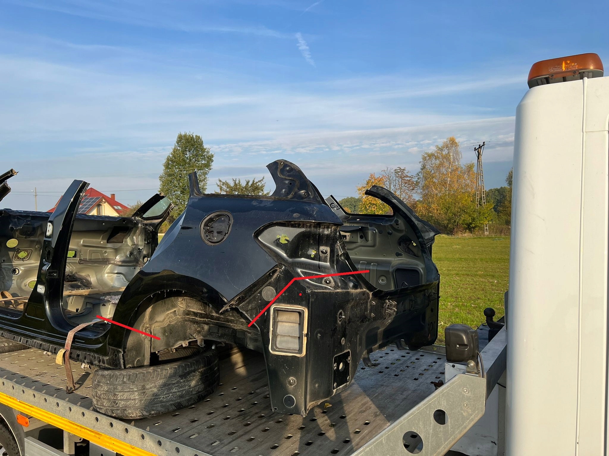 PAS TYLNY WANNA CITROEN DS5