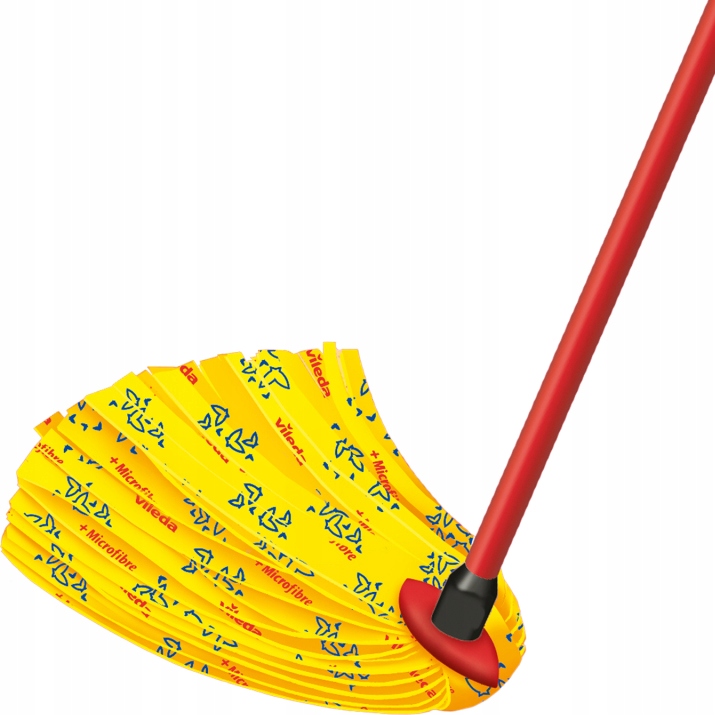 

Vileda mop SuperMocio Soft z kijem/drążkiem żółty