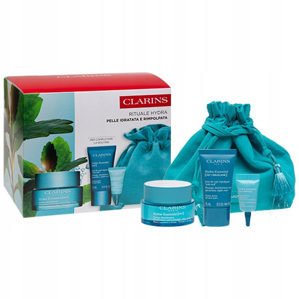 Clarins Set (hydra Essentiel Creme 50 ML Hydro Essentiel 15 ML Hydro Essentiel
