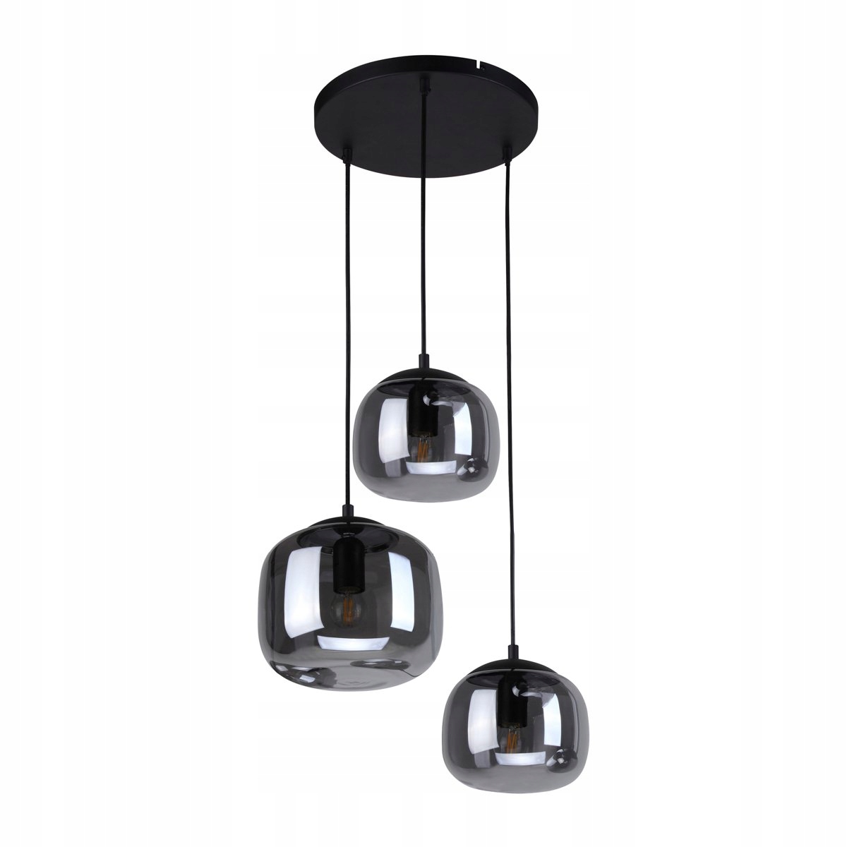 Závesná lampa Calto PND-67705-3-BK-SG Italux