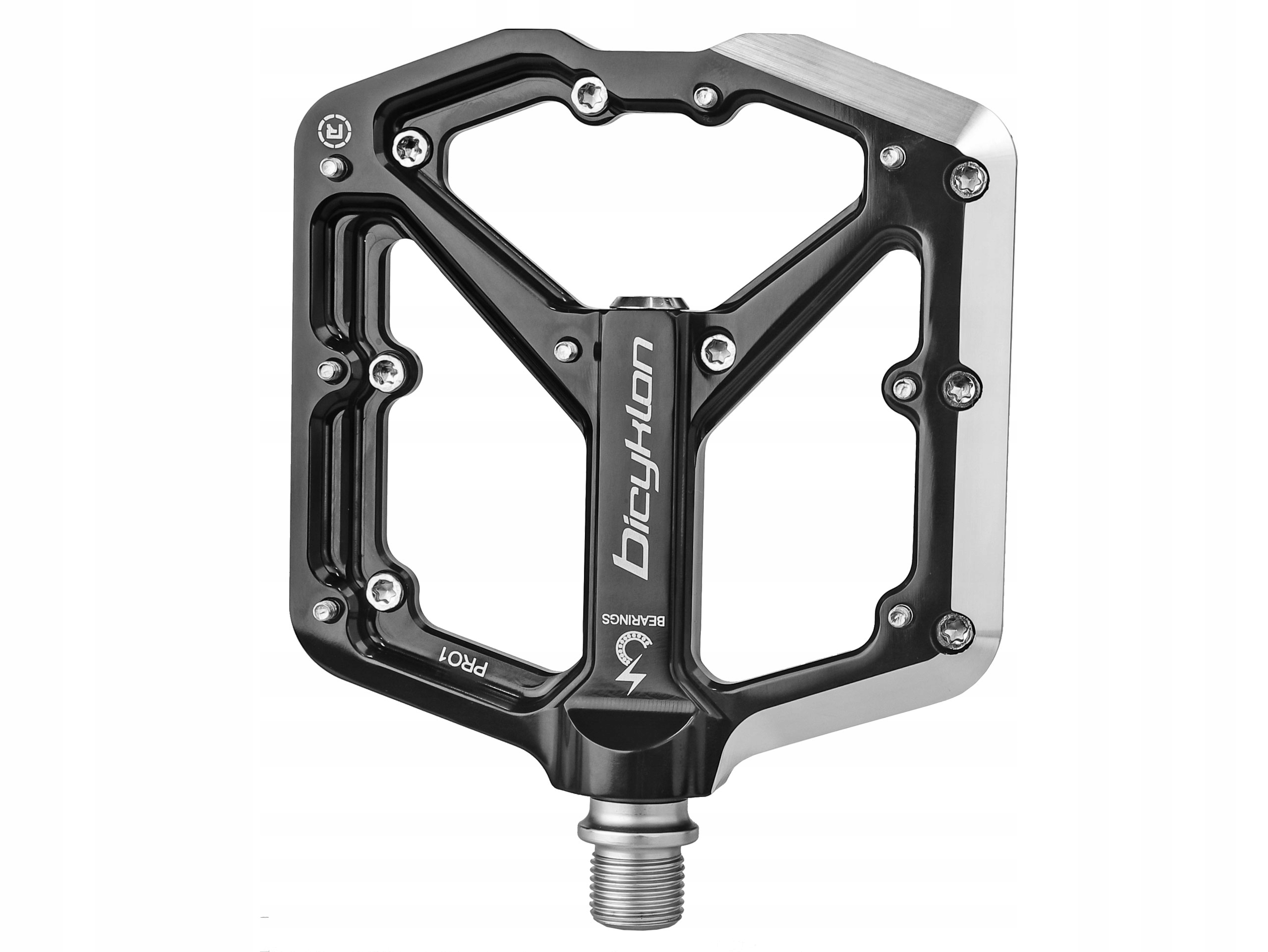 PEDAŁY ROWEROWE BICYKLON PRO1 PLATFORMY ŁOŻYSKA MASZYNOWE CZARNE Model PRO1