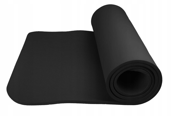 Power-system Mata do ćwiczeń Yoga Mat Plus czarna