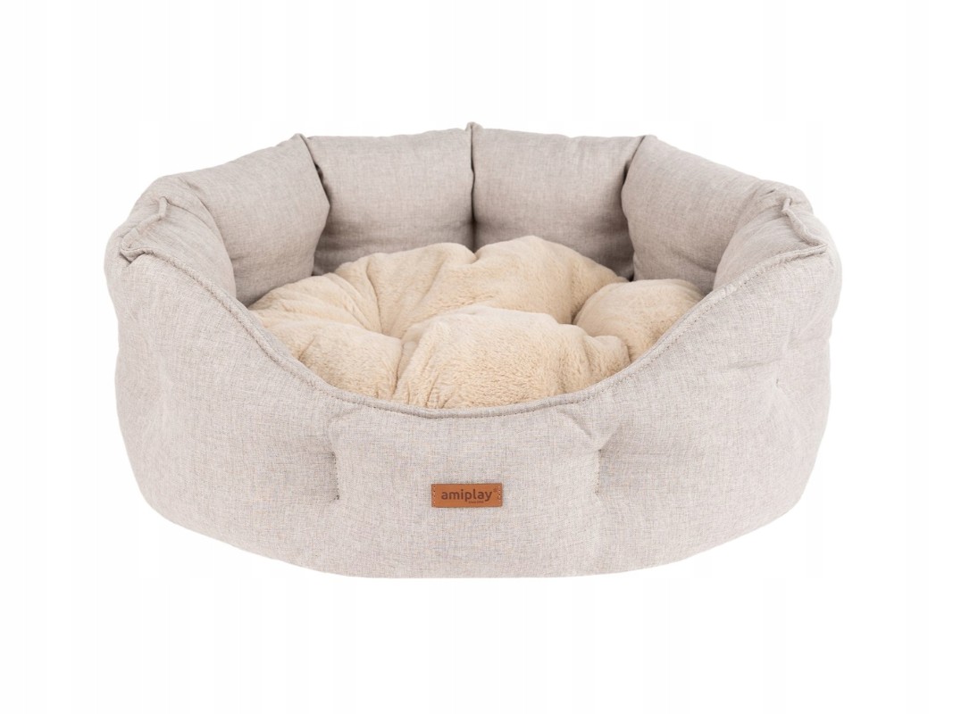 Amiplay Como Legowisko Colosseum dla psa rozm. S beżowe 47x40x21cm