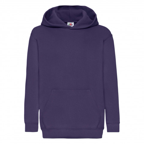 

Dziecięca bluza Hooded Sweat FruitLoom Fiolet12-13
