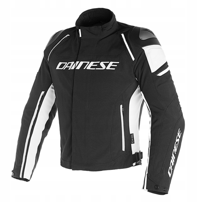 Textilná bunda Dainese Racing 3 D-Dry čierna/biela 64