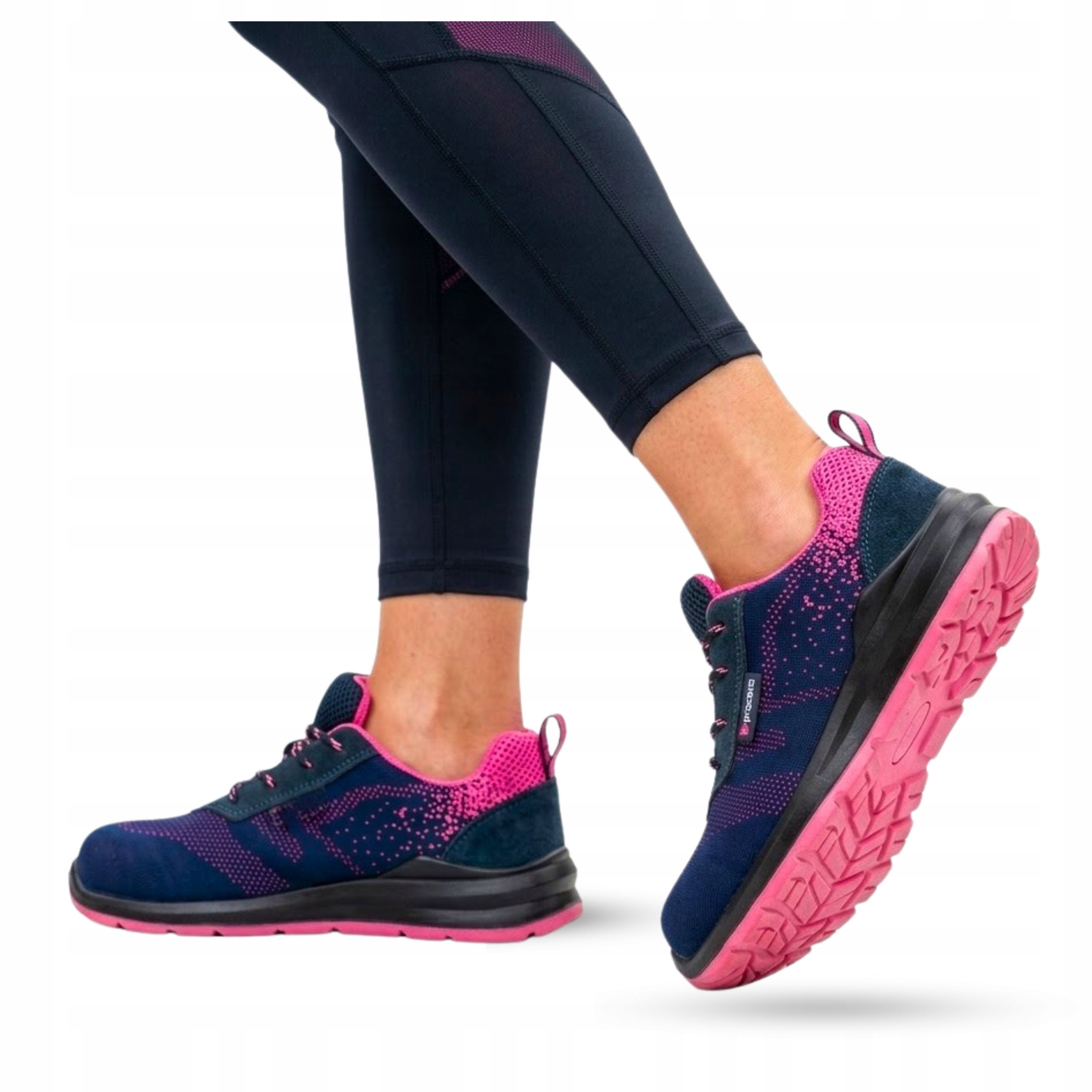 Buty Robocze Damskie Lekkie Sportowe z Podnoskiem Dalia S1 Półbuty 36