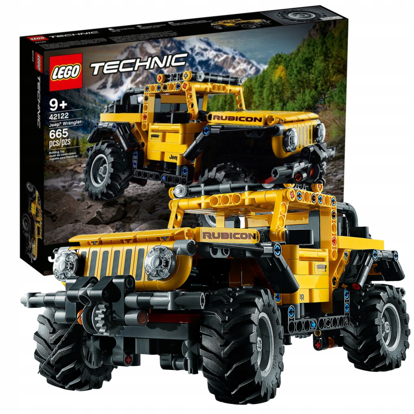 

Lego Technic Jeep Wrangler 42122 Klocki Dla Dzieci